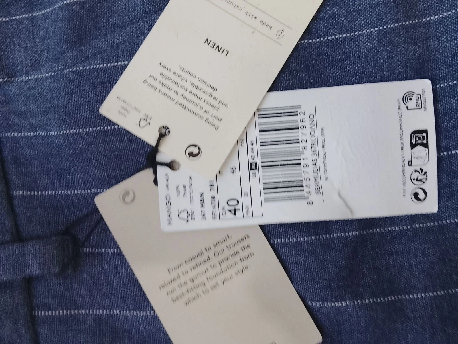 Mango pantalon court pour homme à neuf Mango – photo 4
